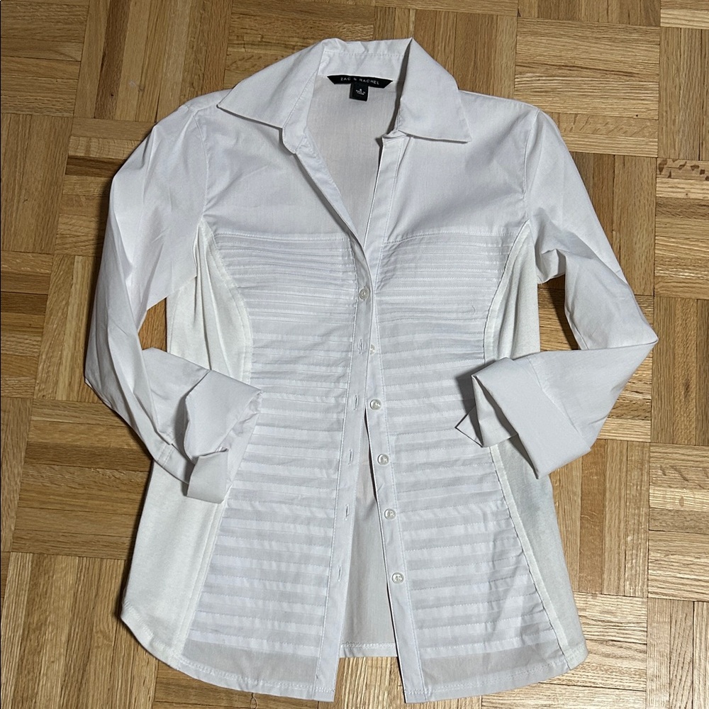 Zac & Rachel Classic White Shirt